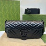 Gucci GG Marmont Shoulder Bag 734814 Black